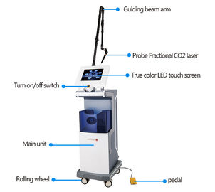 सीओ 2 भिन्नात्मक लेजर त्वचा Resurfacing उपकरणों में निर्मित परिसंचारी पानी ठंडा