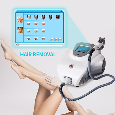 आईपीएल बालों को हटाने मशीनें मजबूत पल्स लाइट त्वचा की देखभाल मशीन के साथ
