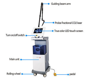 कार्यक्षेत्र उपकरण चिकित्सा सीओ 2 भिन्नात्मक लेजर मशीन को स्कैन हटाने योनि कस