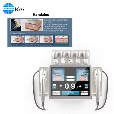 Hifu उपचार अल्ट्रासाउंड मशीन नया रूप Doublo त्वचा कायाकल्प मशीन