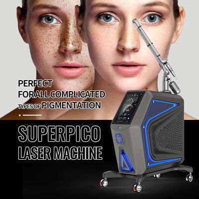 450ps Picolaser Q ने Nd Yag Laser 1064nm 532nm स्टेशनरी स्विच किया